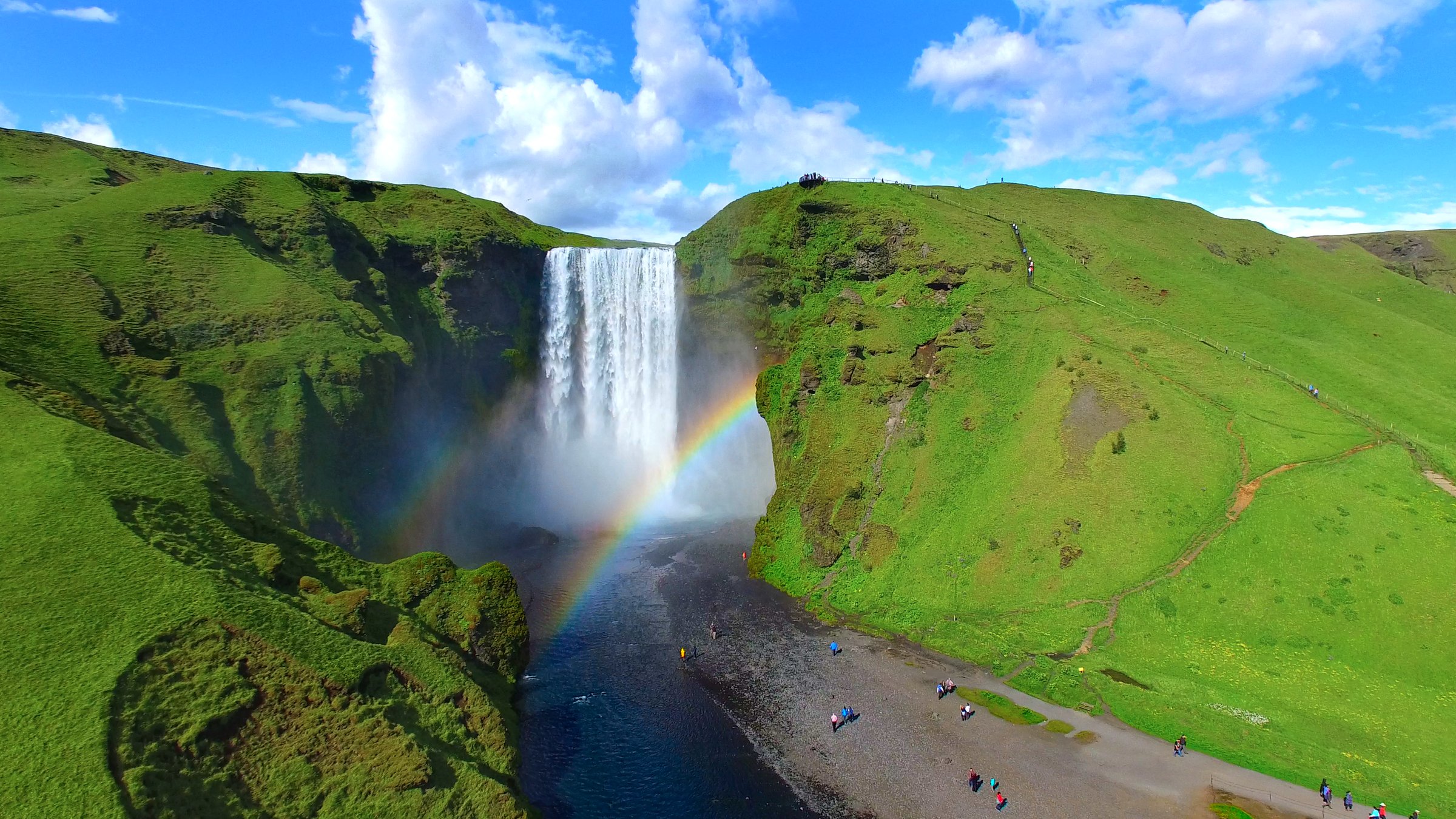 Skógafoss - Photograph By Þórir N. Kjartansson